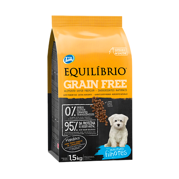 Equilibrio Grain Free Cachorros Razas Miniatura