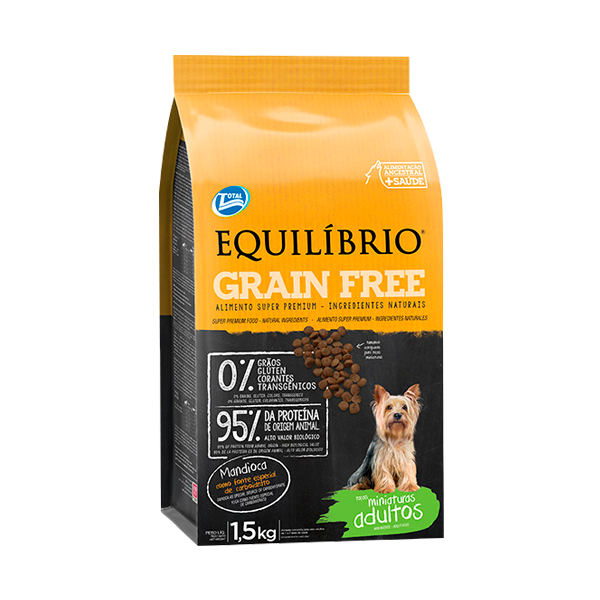 Equilibrio Grain Free Perros Adultos Razas Miniaturas