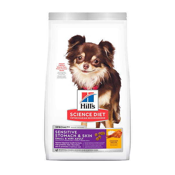 Hill’s Science Diet Adult Sensitive Stomach and Skin Small and Mini