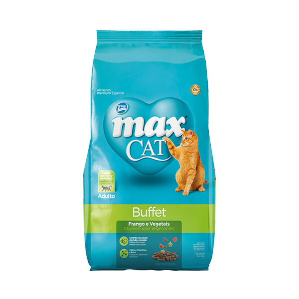 Max Cat P. Line Adulto Frango & Arroz