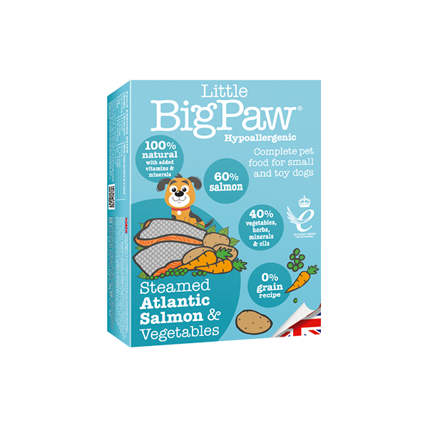 Little Big Paw Steamed Atlantic Salmon & Veg