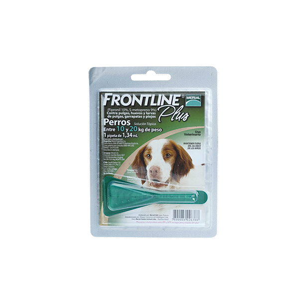 Frontline Plus Pipeta 1.34ml /10-20 kg